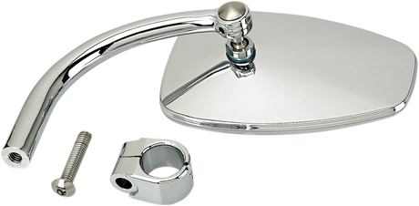 BILTWELL Mirror - Utility - Side View - Teardrop - Chrome 6504-578-531