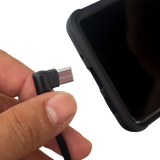 RIDEPOWER USB to 90? USB-C Cable - Charger - Single-End - 12" 90DEGUSBUSBC12