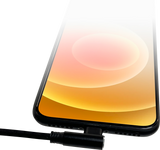 RIDEPOWER 90? USB to 90? Lightning Cable - Charger - Single-End - 18" RP90DEGUSBLHT18