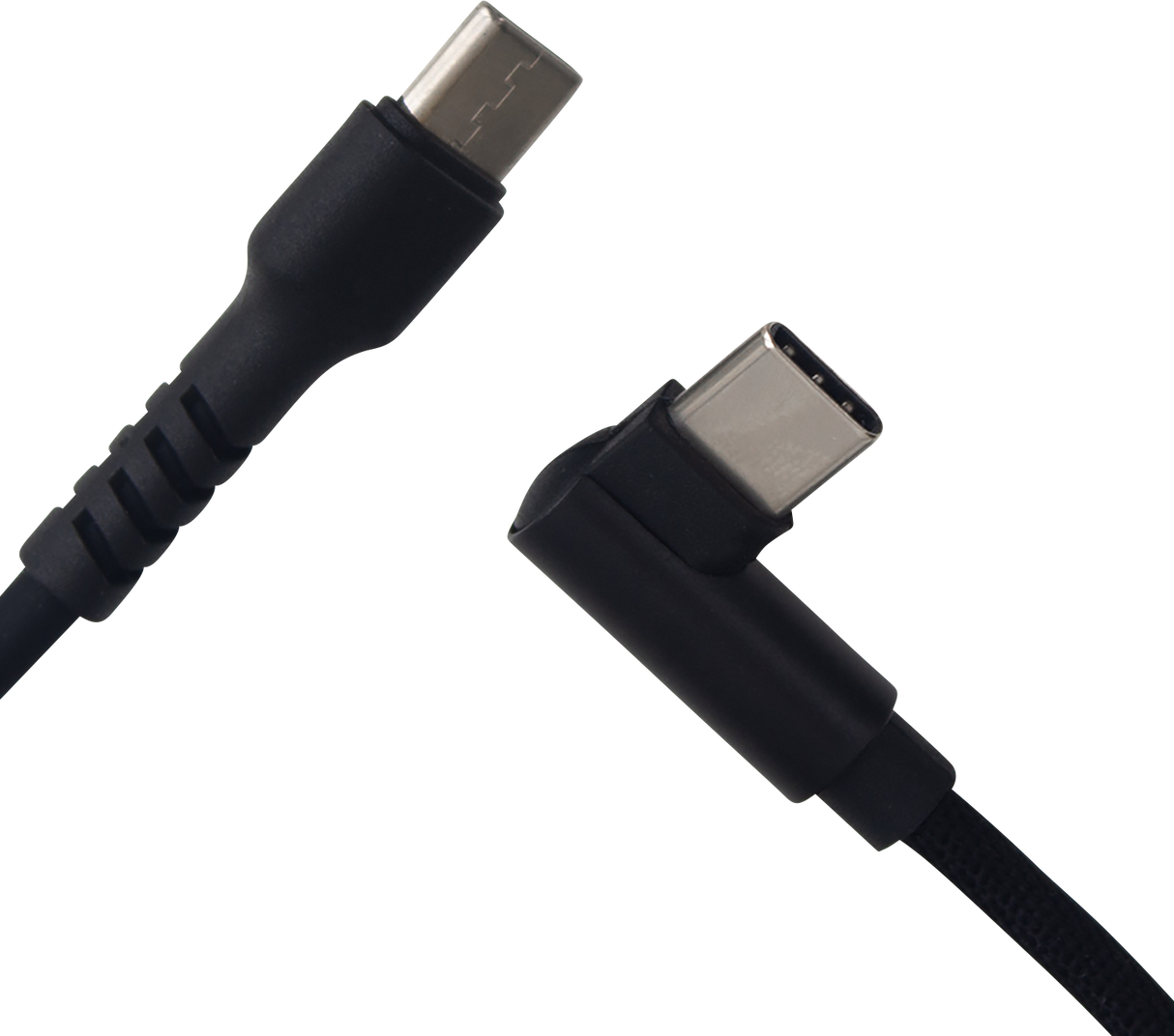 RIDEPOWER USB to 90? USB-C Cable - Charger - Single-End - 12" 90DEGUSBUSBC12