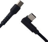 RIDEPOWER USB to 90? USB-C Cable - Charger - Single-End - 12" 90DEGUSBUSBC12