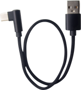 RIDEPOWER USB to 90? USB-C Cable - Charger - Single-End - 12" 90DEGUSBUSBC12