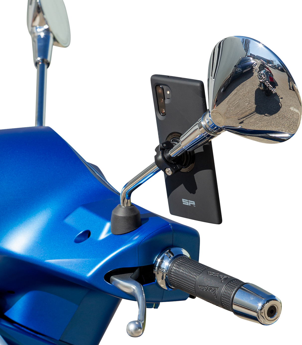 SP CONNECT Phone Mount - Mirror - Black 53136 - Cycle City Outdoors