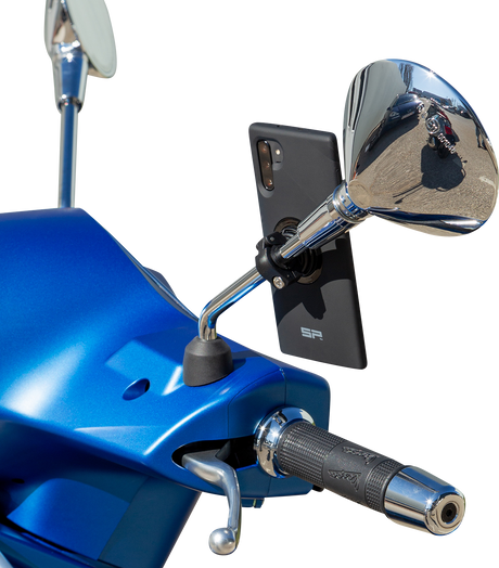 SP CONNECT Phone Mount - Mirror - Black 53136 - Cycle City Outdoors
