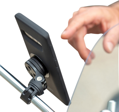 SP CONNECT Phone Mount - Pro - Mirror - Black 53233 - Cycle City Outdoors