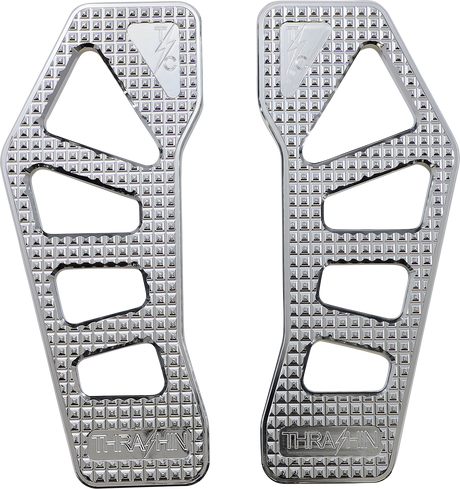 THRASHIN SUPPLY CO. Apex Floorboards - Chrome TSC-2211-3