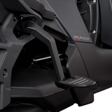 SHOW CHROME Adjustable Passenger Boards - Black - Ryker 41-413BK