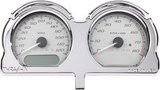 THRASHIN SUPPLY CO. Gauge Relocation Kit - Chrome TSC-2707-3