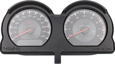 THRASHIN SUPPLY CO. Gauge Relocation Kit - Black TSC-2707-1