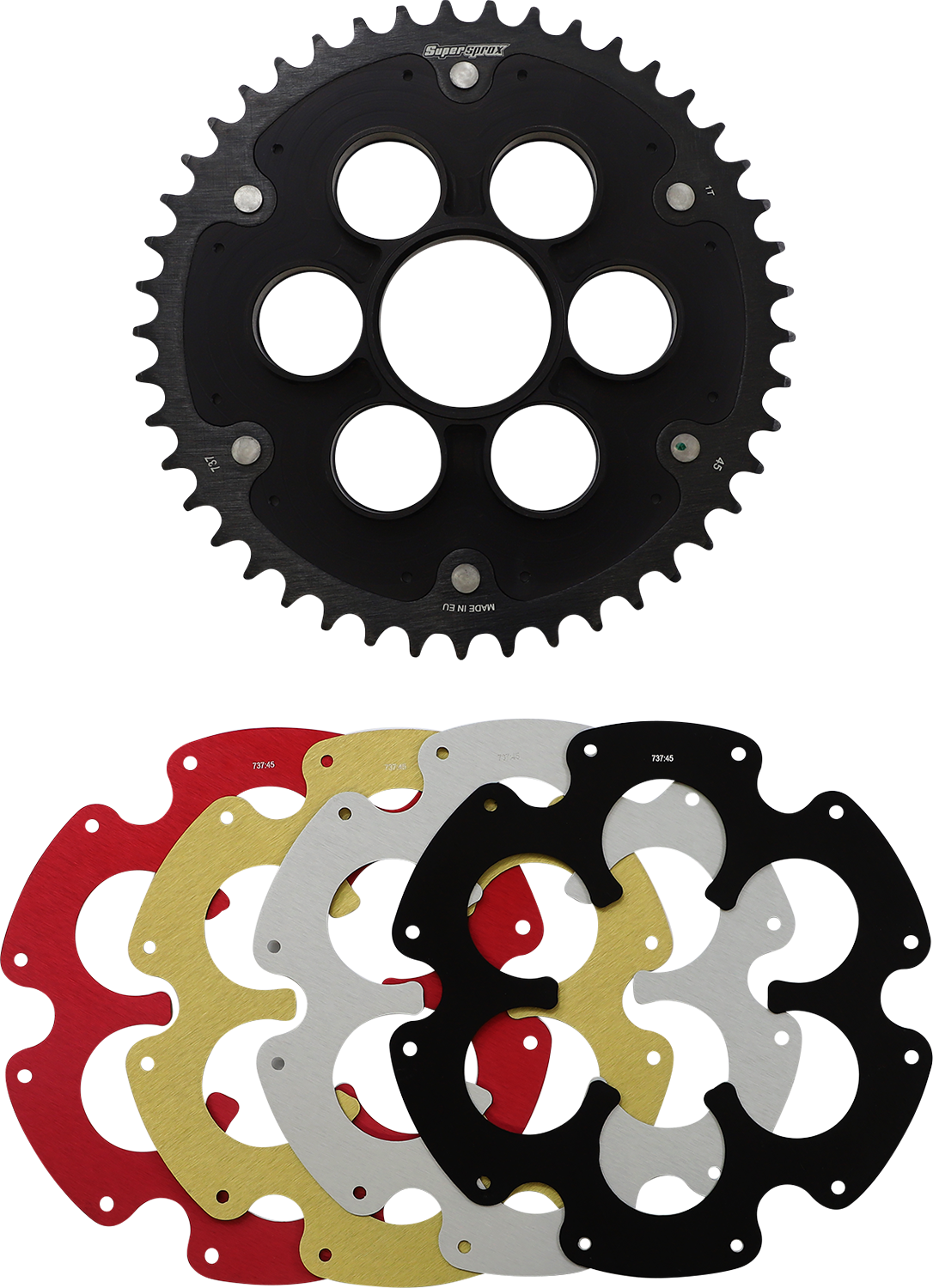 SUPERSPROX Edge Kit - Rear - Ducati - 45 Tooth RSA-737-45-KIT