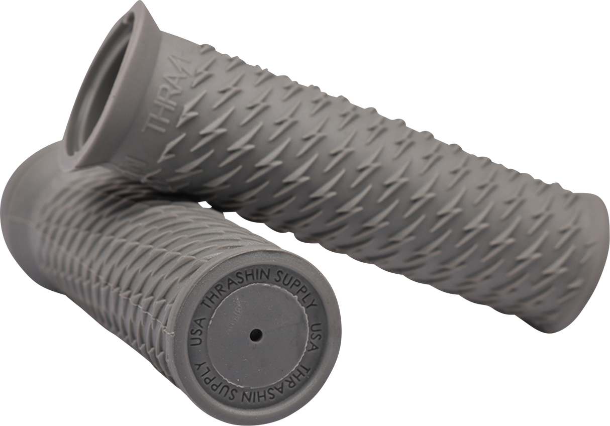 THRASHIN SUPPLY CO. Grips - Bolt - Gray TSC-2708-0