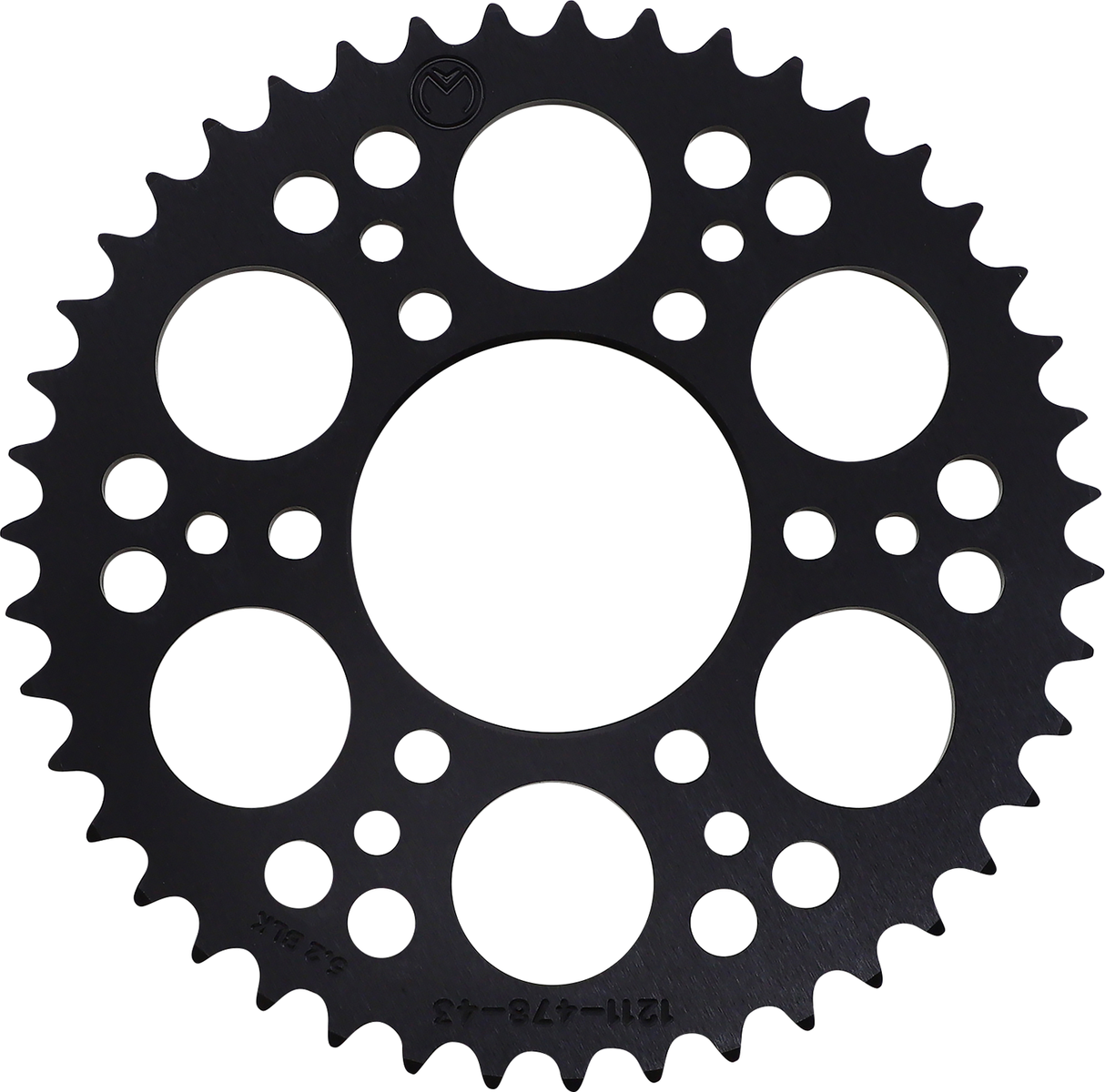 MOOSE RACING Rear Sprocket - 43 Tooth - Kawasaki 1211-478-43-10 - Cycle City Outdoors