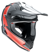 Z1R Youth F.I. Helmet - Fractal - MIPS¨ - Matte Black/Red - Small 0111-1517