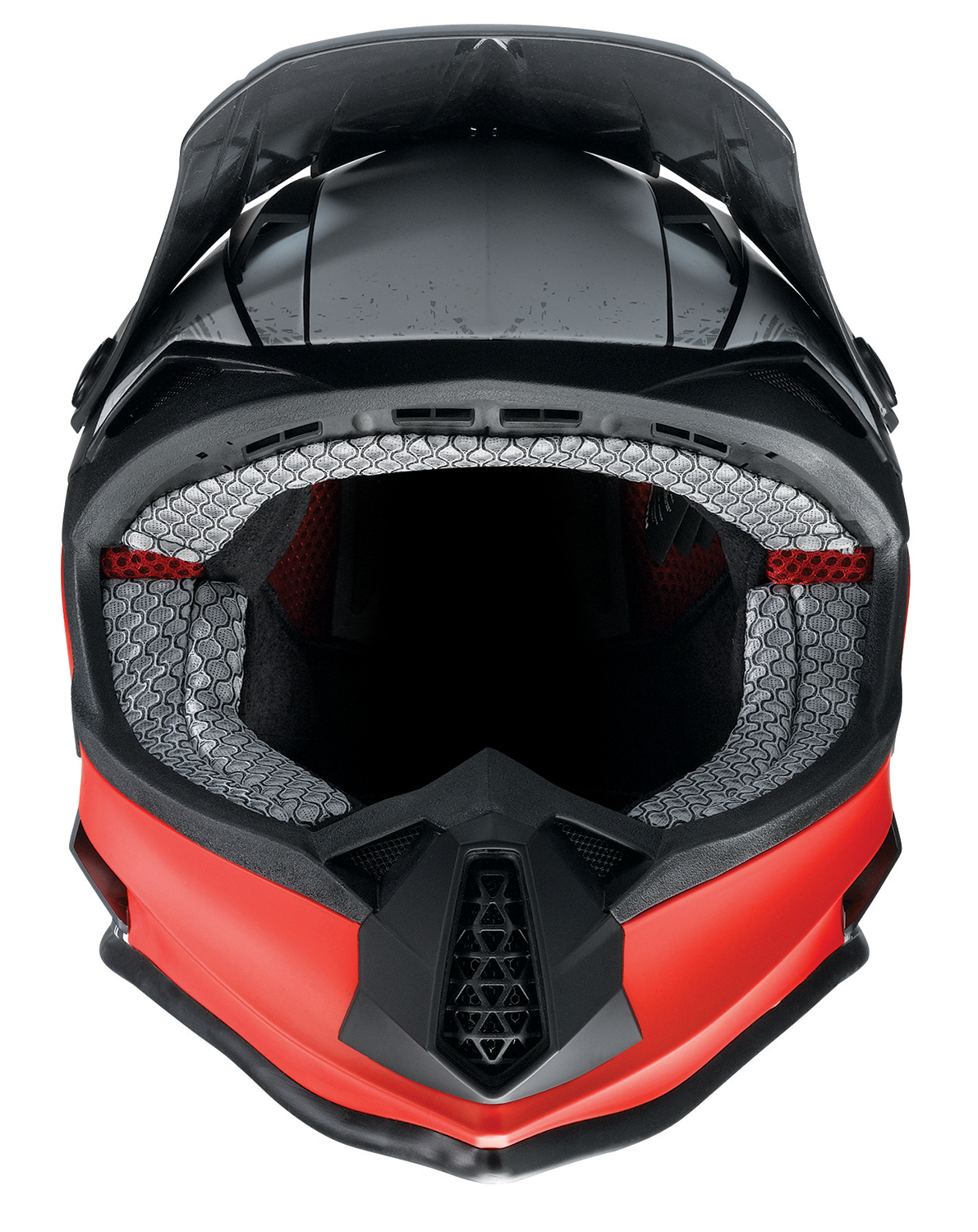 Z1R Youth F.I. Helmet - Fractal - MIPS¨ - Matte Black/Red - Small 0111-1517