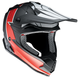 Z1R Youth F.I. Helmet - Fractal - MIPS¨ - Matte Black/Red - Small 0111-1517