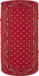 ZAN HEADGEAR Motley Tube? Fleece Lined Tube - Red Paisley TF106