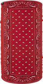 ZAN HEADGEAR Motley Tube? Fleece Lined Tube - Red Paisley TF106