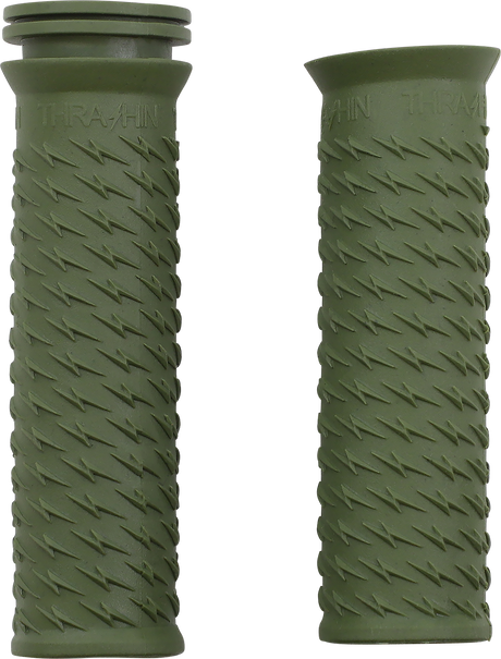 THRASHIN SUPPLY CO. Grips - Bolt - Green TSC-2708-6