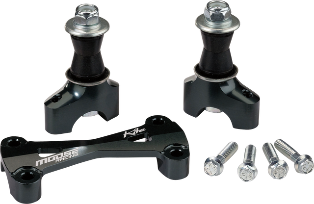 MOOSE RACING Riser Kit - 35 mm - Gray 10.331.F.AN - Cycle City Outdoors