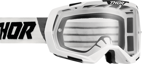 Thor Regiment Goggles - White/Gray - Clear 2601-2801 - Cycle City Outdoors