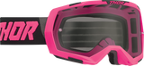 Thor Regiment Goggles - Flo Pink/Black - Smoke 2601-2803 - Cycle City Outdoors