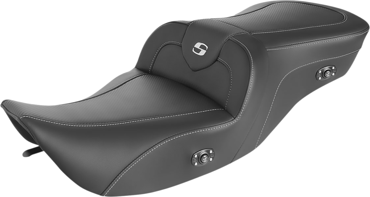 SADDLEMEN Heated Roadsofa™ Seat - Carbon Fiber 897-06-185HCT