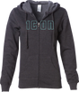 ICON Women's Kat Stevens* Hoodie - Charcoal - Medium 3051-1211