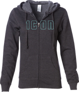 ICON Women's Kat Stevens* Hoodie - Charcoal - Small 3051-1210