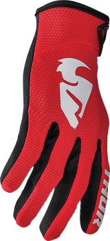 Thor Sector Gloves - Red/White - XS 3330-7267 - Cycle City Outdoors