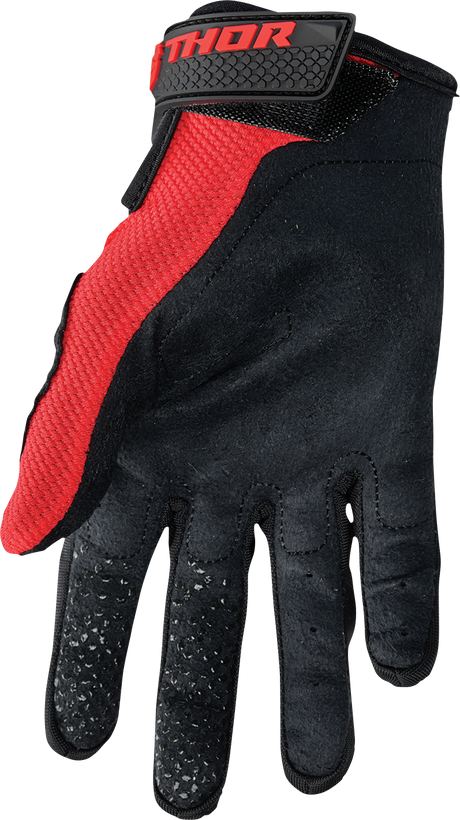 Thor Sector Gloves - Red/White - XL 3330-7271 - Cycle City Outdoors
