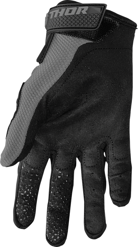 Thor Sector Gloves - Gray/White - Small 3330-7274 - Cycle City Outdoors