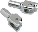 BILTWELL Foot Peg Mount - Chrome - Softail 0107-1640-05