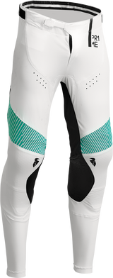 Thor Prime Tech Pants - White/Teal - 34 2901-10142 - Cycle City Outdoors
