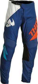 Thor Sector Edge Pants - Navy/Orange - 44 2901-10281 - Cycle City Outdoors