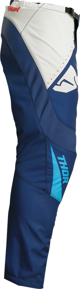 Thor Sector Edge Pants - Navy/Orange - 44 2901-10281 - Cycle City Outdoors