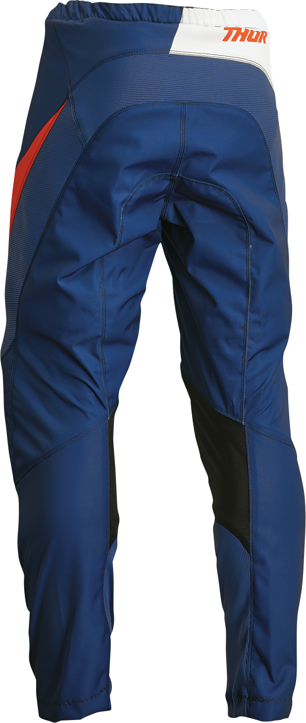 Thor Sector Edge Pants - Navy/Orange - 44 2901-10281 - Cycle City Outdoors