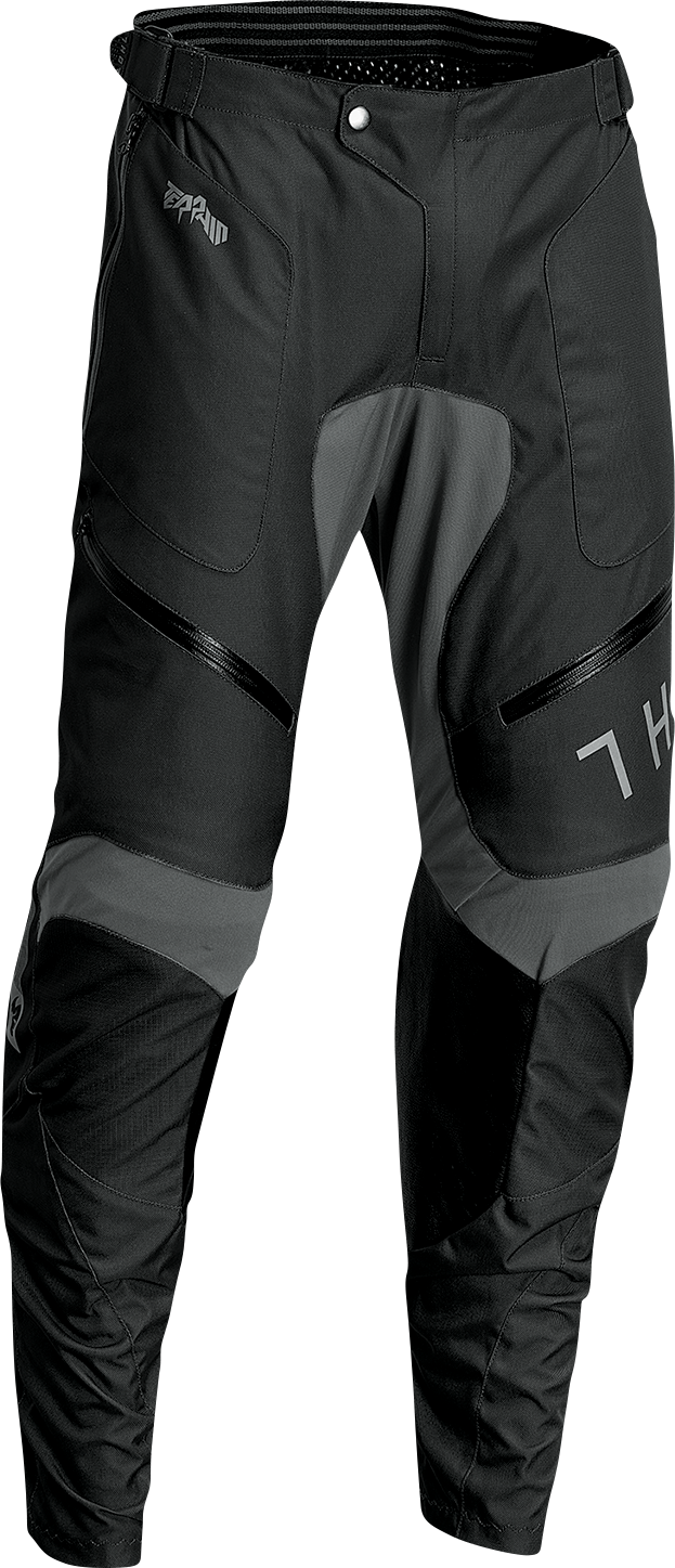 THOR Terrain In-the-Boot Pants - Black/Charcoal - 28 2901-10418