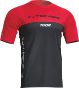THOR Intense Assist Censis Jersey - Short-Sleeve - Red/Black - Small 5020-0205 - Cycle City Outdoors