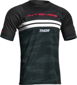 THOR Intense Assist Decoy Jersey - Short-Sleeve - Black/Camo - XL 5020-0196 - Cycle City Outdoors