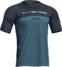 THOR Intense Assist Censis Jersey - Short-Sleeve - Teal/Midnight - Medium 5020-0218 - Cycle City Outdoors