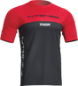 THOR Intense Assist Censis Jersey - Short-Sleeve - Red/Black - XL 5020-0208 - Cycle City Outdoors
