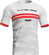 THOR Intense Assist Decoy Jersey - Short-Sleeve - White/Camo - Large 5020-0201 - Cycle City Outdoors