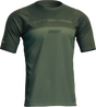 THOR Intense Assist Censis Jersey - Short-Sleeve - Forest Green - Medium 5020-0212 - Cycle City Outdoors