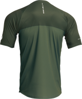 THOR Intense Assist Censis Jersey - Short-Sleeve - Forest Green - XL 5020-0214 - Cycle City Outdoors