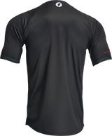 THOR Intense Assist Decoy Jersey - Short-Sleeve - Black/Camo - Medium 5020-0194 - Cycle City Outdoors