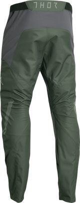 THOR Terrain In-the-Boot Pants - Army Green/Charcoal - 48 2901-10439