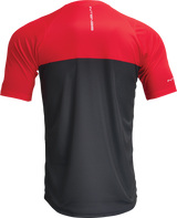 THOR Intense Assist Censis Jersey - Short-Sleeve - Red/Black - XL 5020-0208 - Cycle City Outdoors