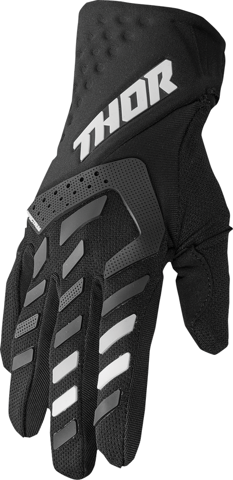 Thor Women's Spectrum Gloves - Black/White - XL 3331-0233 - Cycle City Outdoors