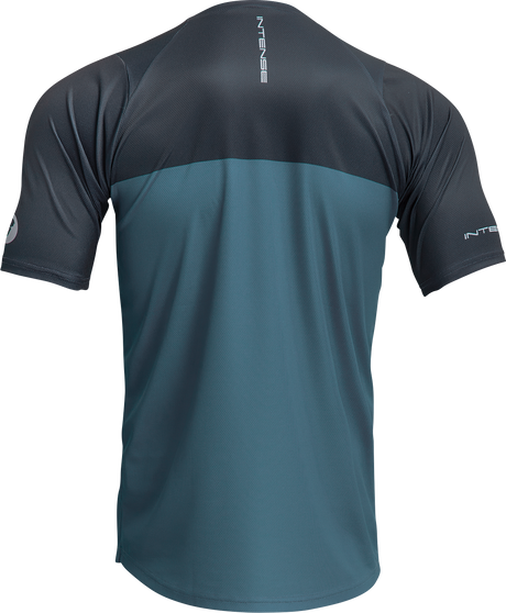 THOR Intense Assist Censis Jersey - Short-Sleeve - Teal/Midnight - Large 5020-0219 - Cycle City Outdoors