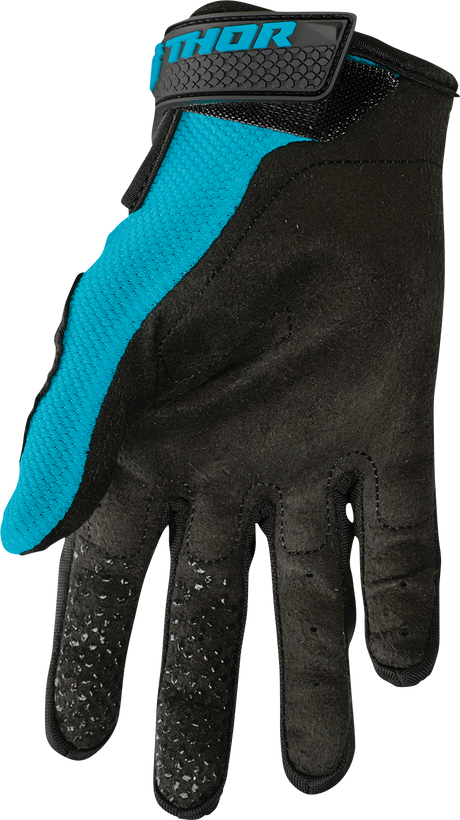 Thor Women's Sector Gloves - Aqua/Vintage White - Small 3331-0246 - Cycle City Outdoors